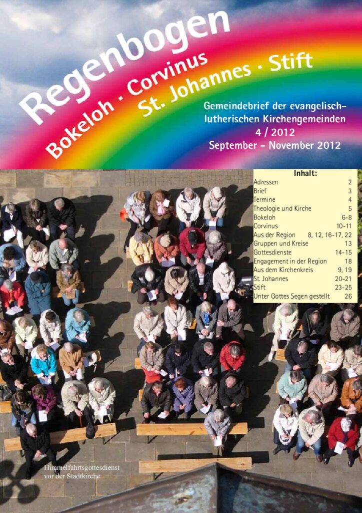 Regenbogen Ausgabe 4/2012