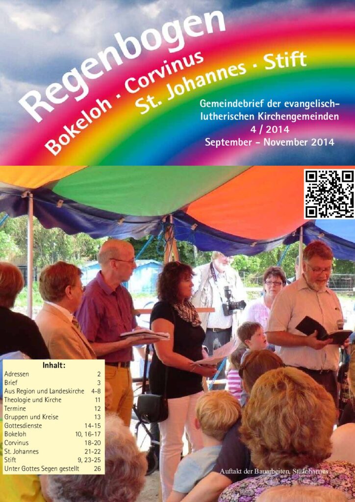 Regenbogen Ausgabe 4/2014