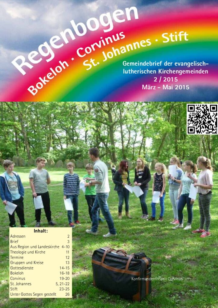 Regenbogen Ausgabe 2/2015