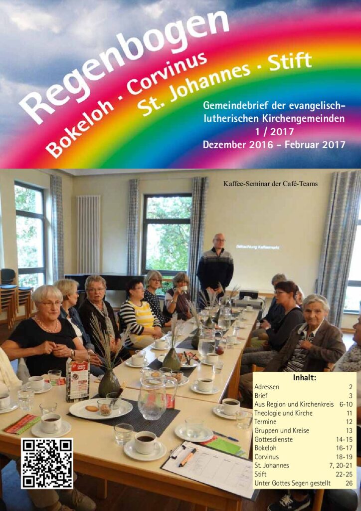 Regenbogen Ausgabe 1/2017