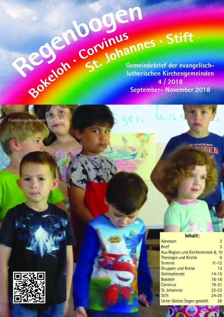 Regenbogen Ausgabe 4/2018